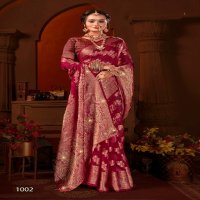 Saroj Richie Rich Jharkan Vol-2 Wholesale Fendi Fabrics With Jharkan Work Sarees