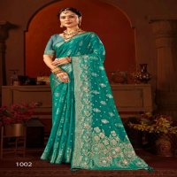 Saroj Richie Rich Jharkan Vol-3 Wholesale Fendi Fabrics With Jharkan Work Sarees