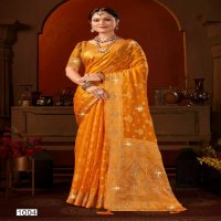 Saroj Richie Rich Jharkan Vol-4 Wholesale Fendi Fabrics With Jharkan Work Sarees