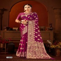 Saroj Richie Rich Jharkan Vol-5 Wholesale Fendi Fabrics With Jharkan Work Sarees