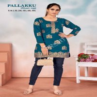 Sangeet Pallakku Short Top Wholesale Ladies Wear Short Tops