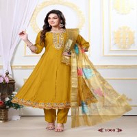 Krishna Nari Vol-1 Wholesale Roman Silk With Inner Readymade Salwar Kameez