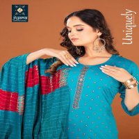 jiyana launch alexa roman silk fully stitch pretty look suit for womens