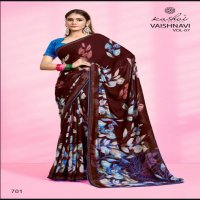 kashvi creation vaishnavi vol 7 daily wear printed georgette indian saree