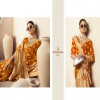 ahiliya by kreshva occasion wear georgette saree for womens