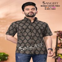 Sangeet Mumbai cotton print readymade unique colours mens kurta collection