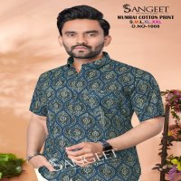 Sangeet Mumbai cotton print readymade unique colours mens kurta collection