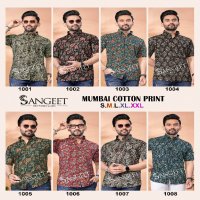 Sangeet Mumbai cotton print readymade unique colours mens kurta collection