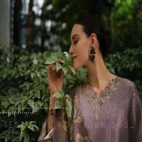 Varshaa Cherry Blossom Wholesale Viscose Shimmer With Embroidery Salwar Suits