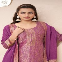 kuleesh vinay star simmer jacquard fashionable design unstitch suits