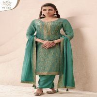 kuleesh vinay star simmer jacquard fashionable design unstitch suits