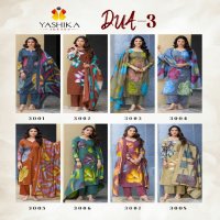 Yashika Dua Vol-3 Wholesale Heavy Cotton With Hand Work Dress Material