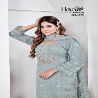 Haya Studio HS-1225 Wholesale Tunics And Cigarette Pants With Dupatta