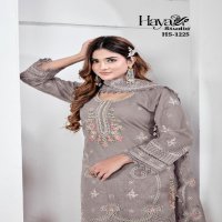 Haya Studio HS-1225 Wholesale Tunics And Cigarette Pants With Dupatta