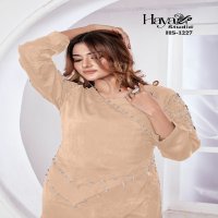 Haya Studio HS-1227 Wholesale Imported Velvet Satin Cord Set Collection