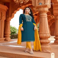 ruhani by Kadlee readymade viscose weaving regular wear churidar suits for womens