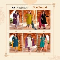 ruhani by Kadlee readymade viscose weaving regular wear churidar suits for womens