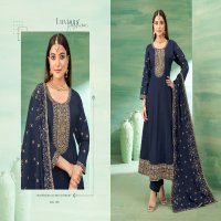 khushi fashion shivani vol 1 full stitch roman silk shop trendy salwar suit set online