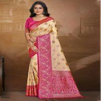 bunawat leela silk wedding festival wear silk fabric saree collection