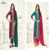 Vishnu Inaayat Wholesale Vichitra Silk Dress Material