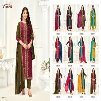 Vishnu Inaayat Wholesale Vichitra Silk Dress Material