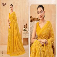 RUCHI RAGAA GEORGETTE VOL 13 FANCY FLOWER PRINTED SAREE COLLECTION