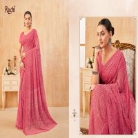 RUCHI RAGAA GEORGETTE VOL 13 FANCY FLOWER PRINTED SAREE COLLECTION