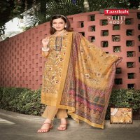 Taniksh Stuti Vol-5 Wholesale Sikvans Embroidery Kurtis With Pant And Dupatta