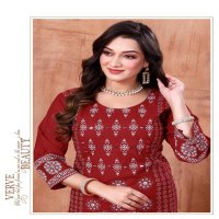 Krishna Ankita Vol-3 Wholesale 14 Kg Reyon Foil Print Kurti With Pant And Dupatta