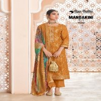 mandakini vol 15 by shree shalika viscose dola jacquard shop trendy unstitch suits