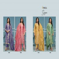 ibiza sajni organza silk shop trendy unstitch suits at affordable prices