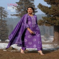 ossm launch batik vol 4 chanderi batik print readymade ladies salwar suits