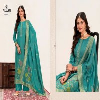 naari present samira muslin mina jacquard siroski work ladies salwar kameez