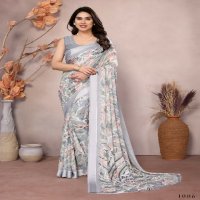 S Plus Kanak Wholesale Bright Moss Satin Ethnic Sarees