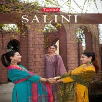 Taniksh Salini Vol-1 Wholesale Embroidery Work Readymade 3 Piece Salwar Suits