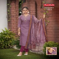 Taniksh Salini Vol-1 Wholesale Embroidery Work Readymade 3 Piece Salwar Suits