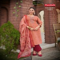 Taniksh Salini Vol-1 Wholesale Embroidery Work Readymade 3 Piece Salwar Suits