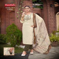 Taniksh Salini Vol-1 Wholesale Embroidery Work Readymade 3 Piece Salwar Suits