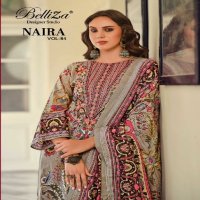 belliza designer naira vol 84 cotton digital prints salwar kameez