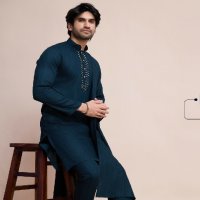 Shubhvastra Modern Ethnics Wholesale Mens Kurta With Pant And Dupatta