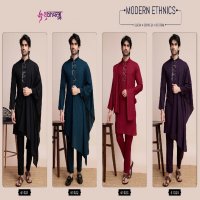 Shubhvastra Modern Ethnics Wholesale Mens Kurta With Pant And Dupatta