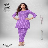 craze-23 vol 3 by deeptex prints unique cotton print readymade big size co-ord set