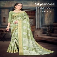 stylewell launch darpan vol 7 dola jacquard trendy saree online at affordable prices