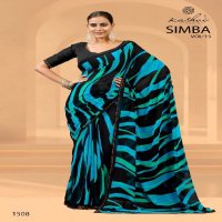 simba vol 15 by kashvi creation georgette elegant style saree for ladies