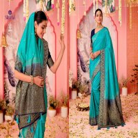 sirona fashion shubh laxmi nylon dolla silk party sarees for any occasion