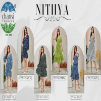 Chansi Nithya Wholesale Rayon Fabrics Short Tops