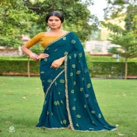 Stavan Bandhan Wholesale Pure Georgette With Embroidery Ethnic Sarees