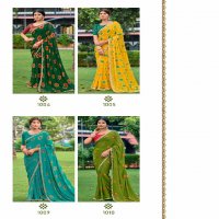 Stavan Bandhan Wholesale Pure Georgette With Embroidery Ethnic Sarees