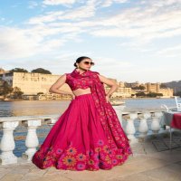 Dstyle Radiate Charm in Floral Printed Lehengas