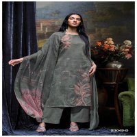 Ganga Lwin S3049 Wholesale Cotton Satin Printed Salwar Kameez